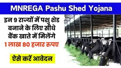 MGNREGA Pashu Shed Apply Online